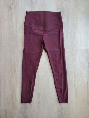 Fanka Body Sculpt Leggings with Subtle Geometric Detail Brown